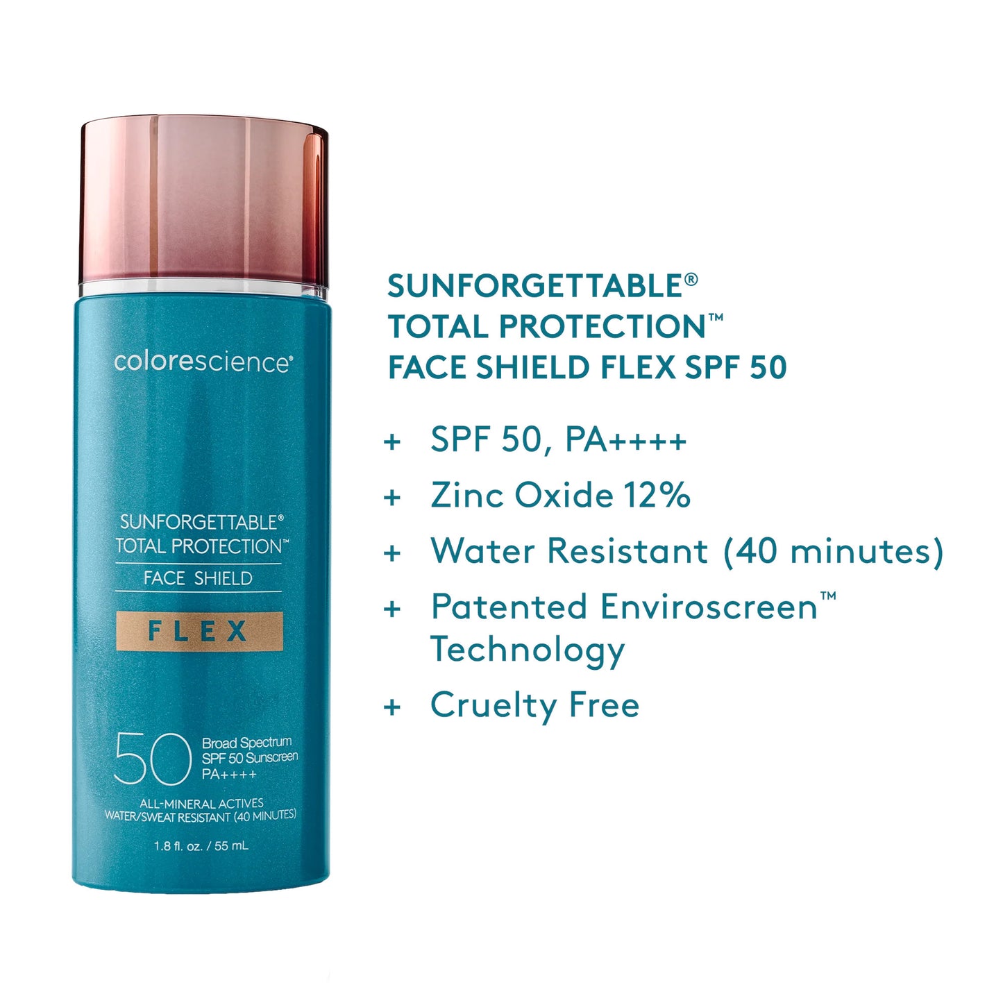 Colorescience Sunforgettable® Total Protection® Face Shield Flex SPF 50